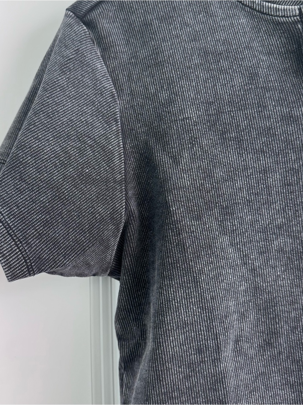Teddy Fresh Acid Wash Rib Snaps Top - Picture 4 of 6
